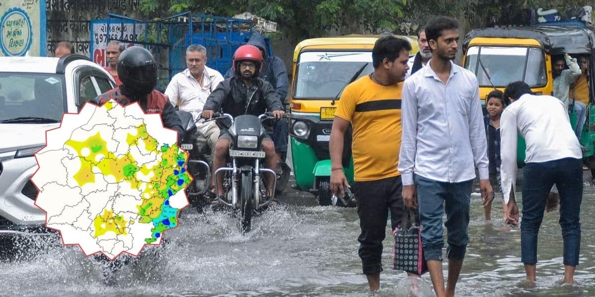 राजस्थान भारी बारिश राजस्थान भारी बारिश